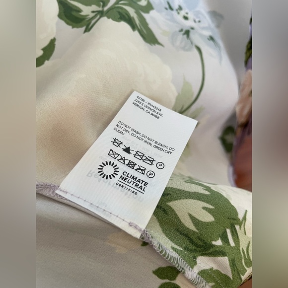 Brand new reformation Frankie Silk Dress - Picture 12 of 16